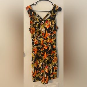 Women’s sleeveless romper with back strap crossing. Kathie Lee collection. Sz 8